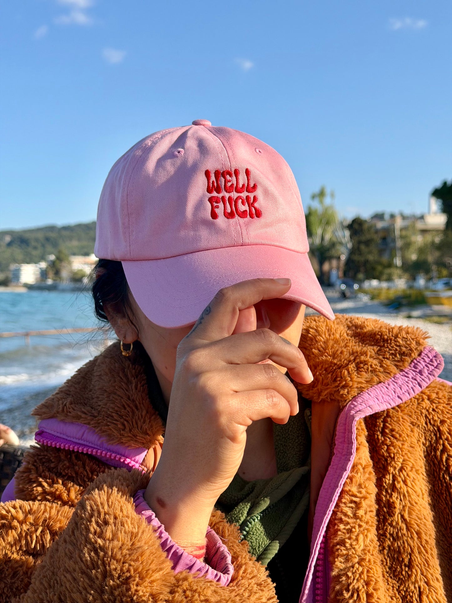 Embroidered Well Fuck Dad Hat