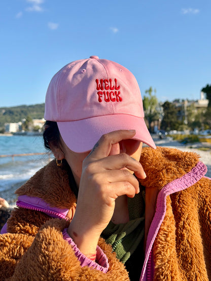 Embroidered Well Fuck Dad Hat
