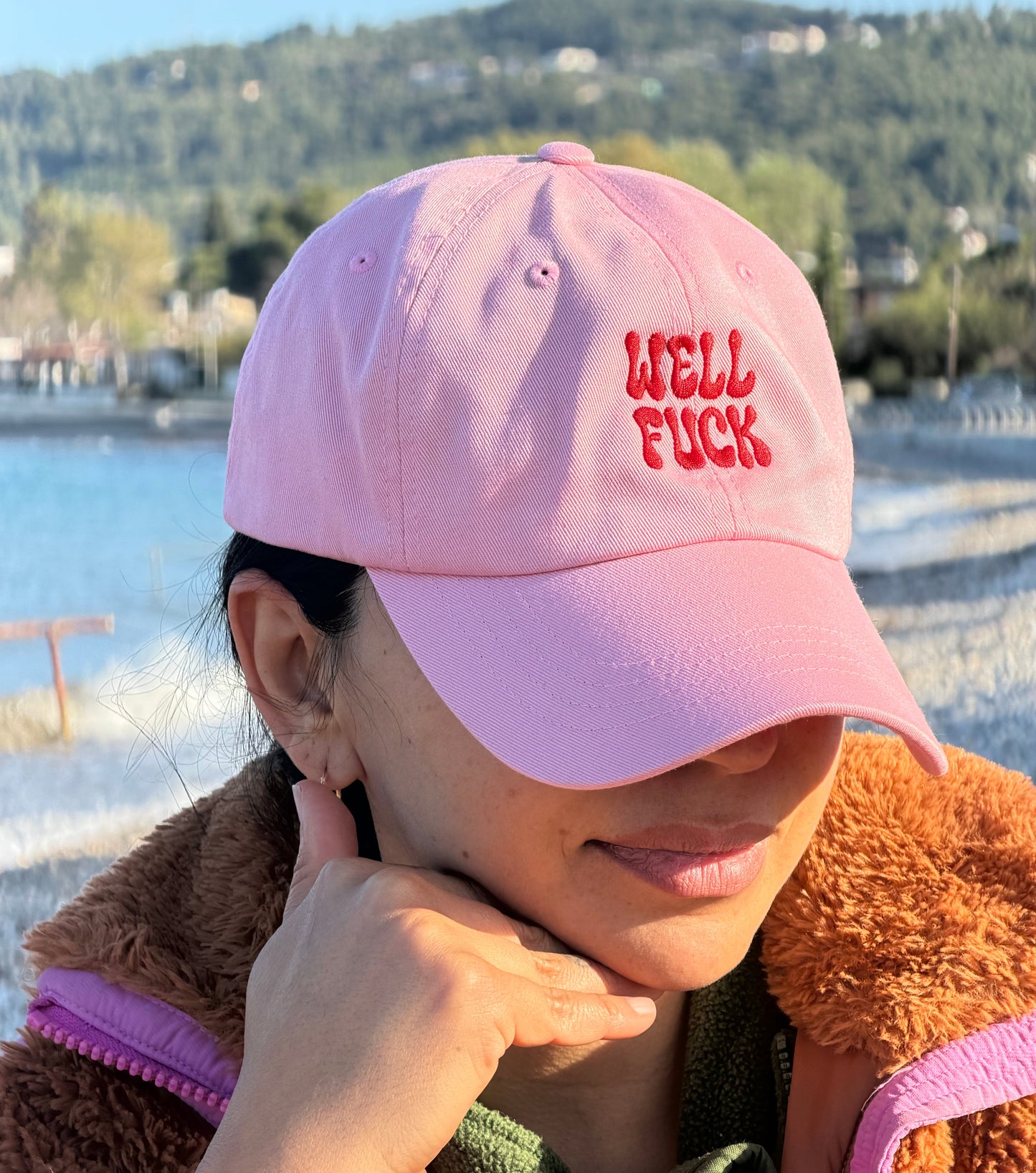 Embroidered Well Fuck Dad Hat