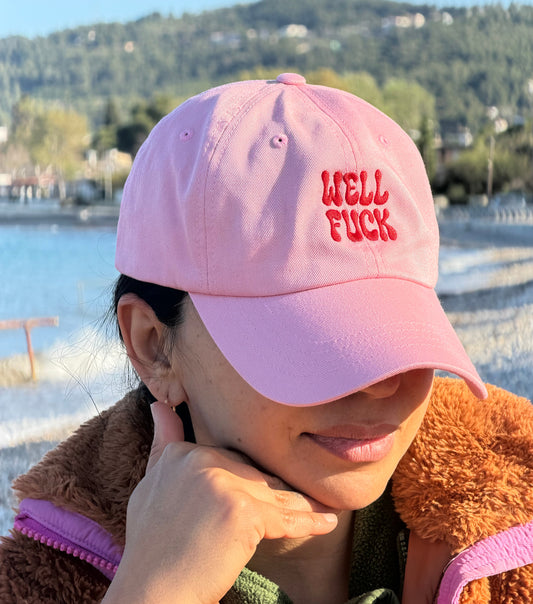 Embroidered Well Fuck Dad Hat