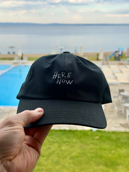 Embroidered Here Now Yolo Cap
