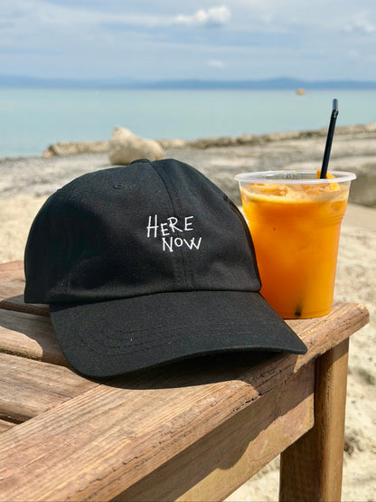 Embroidered Here Now Yolo Cap